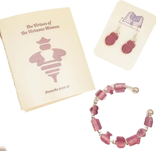 Vista 69 de B4U Signature Faith-Based Scripture Charm Bracelets Wear Your Faith, Live the Word, Stay Inspired
