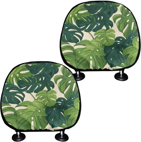 Vista 20 de Funda personalizada para reposacabezas de asiento de automóvil, regalos personalizables, transpirables, paquete de 2 fundas de cojín para asiento