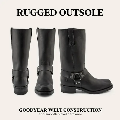 Vista 6 de Botas Frye con arnés 12R para hombre