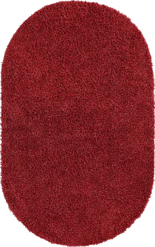 Vista 480 de Unique Loom Colección Davos Shag - Alfombra Lino