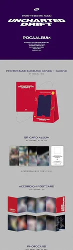 Vista 6 de 8TURN UNCHARTED DRIFT 2nd Mini Album Contents+POB+Photocard+Sticker+Postcard+Tracking Sealed Full SET UNCHARTED+DRIFT+POCA