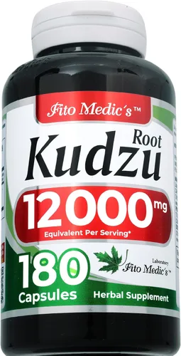 Vista 2 de FITO MEDIC'S Laboratorio kudzu raíz de kudzu 180 cápsulas