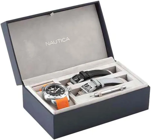 Vista 4 de Nautica N14508 BFC - Reloj de buceo de acero inoxidable para hombre