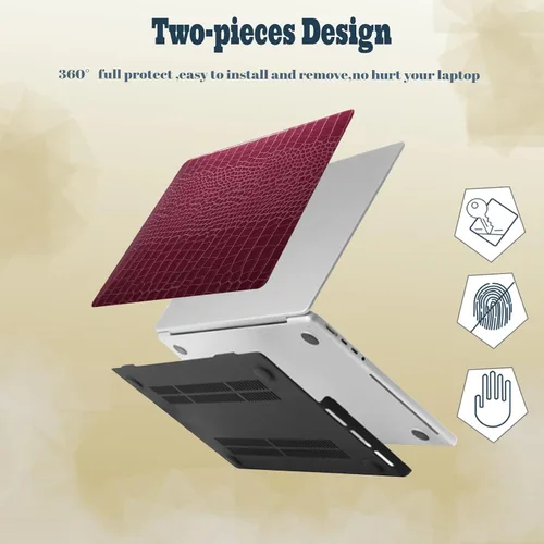 Vista 111 de Carcasa para laptop MacBook Air de 11 pulgadas 2015 2014 2013 2012 2011 2010 versión modelo A1465 A1370, Air 11.6 pulgadas a presión funda rígida