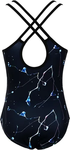 Vista 65 de MODAFANS Leotardos de gimnasia para niñas brillantes para bailar ballet, pantalones cortos con espalda cruzada