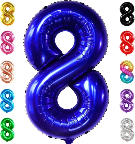 Vista 174 de KatchOn Globo negro del número 1 de 40 pulgadas, globo de feliz cumpleaños