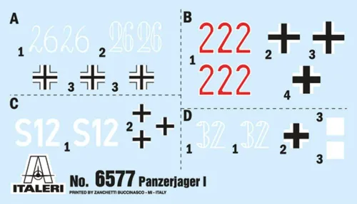 Vista 3 de Italeri 6577S 1:35 Panzerjager I Ger Hunter Edificio, Construcción, Fabricación de modelos de soporte, manualidades, aficiones, pegado, plástico