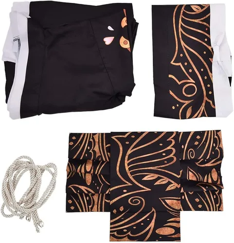 Vista 6 de miccostumes Muzan Kibutsuji Kimono Cosplay Disfraz de mujer