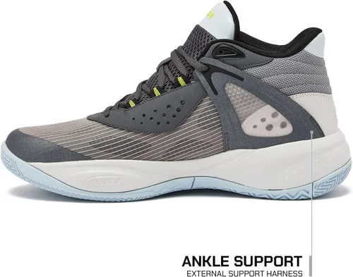 Vista 3 de AND1 Revel Mid - Tenis de baloncesto para hombre, para interiores o exteriores, para calle o cancha, tallas 7-16