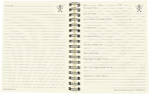Vista 6 de Write it Down series by Journals Unlimited, Guided Journal, Me, A Personal Journal, tamaño completo 7.5 x 9 pulgadas, tapa dura de papel kraft