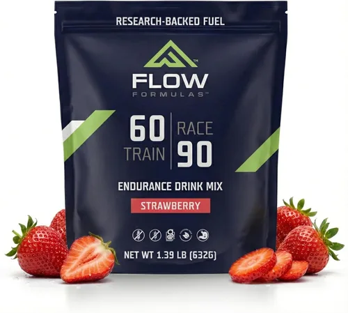 Vista 8 de Flow Formulas Mezcla de bebida de resistencia de limón y lima, 30 porciones Top 12 sin alérgenos, carbohidratos y electrolitos en polvo deportivo