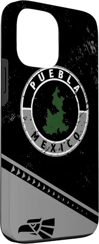 Vista 3 de Funda para iPhone 13 Pro Max Estuche, Funda y protector Puebla Mexico para Poblanos