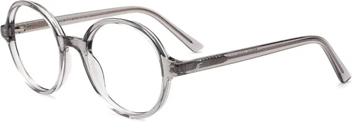 Vista 49 de Blue Light Blocking Glasses for Women Men Metal Round Frame Gris (Smoke Grey)