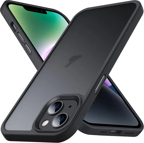Vista 11 de Anqrp Funda diseñada para iPhone 11 azul [compatible con carga inalámbrica], [tacto sedoso] Funda delgada de silicona suave antiarañazos para iPhone