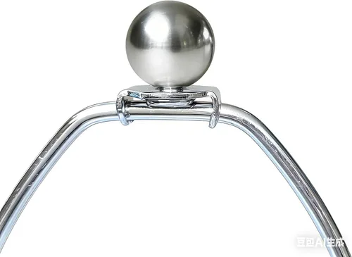 Vista 2 de Tapón de rosca para lámpara, paquete de 2 tapas de metal roscadas de 1/4-27, repuesto decorativo para lámparas de mesa y pie