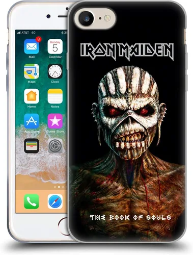 Vista 77 de Head Case Designs Funda de gel suave con licencia oficial de Iron Maiden Brave New World, compatible con Apple iPhone 7 Plus/iPhone 8 Plus Nuevo