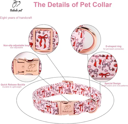 Vista 241 de Collar para perros del 4 de julio, collares patrióticos azules para cachorros y perros pequeños, ligero y ajustable 1776 collares para cachorros