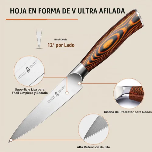 Vista 7 de TUO Cuchillos de cocina