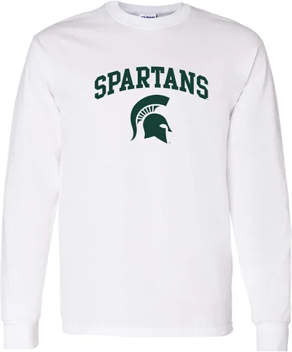 Vista 92 de NCAA oficial de College – University Team Color Arco Logo Manga Larga