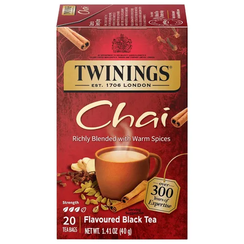 Vista 27 de Twinings Bolsas de té negro Blackcurrant Breeze envueltas individualmente, 20 unidades (paquete de 1), dulce, sabor picante, con cafeína, disfruta
