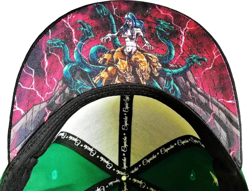Vista 6 de Capiche - Gorra de visera plana de serie especial, talla única, unisex, hombre, más de 99 diseños