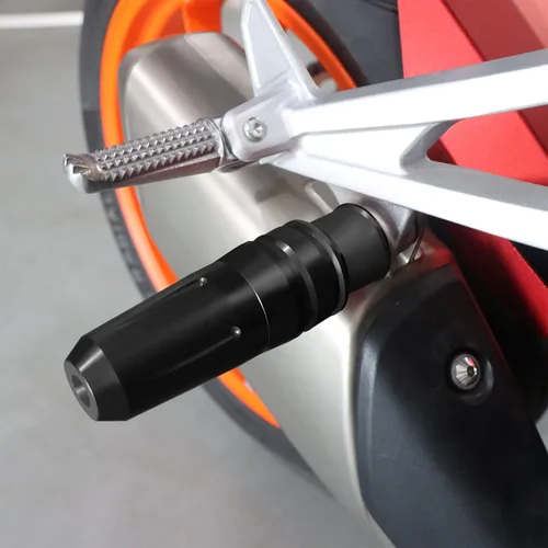 Vista 2 de Deslizadores universales de marco trasero CNC de aluminio compatible con Z900 Z650 Z900RS Ninja 400 650 1000 ZX10R ZX6R ZX12R Z800 Z750 Z125 Z400