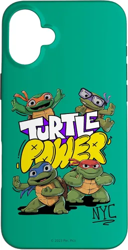 Vista 23 de Teenage Mutant Ninja Turtles: Mutant Mayhem - Funda con diseño de tortuga para iPhone 17