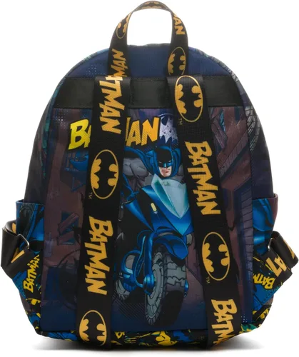 Vista 4 de Wondapop Batman KaPow - Mini mochila de nailon de lujo de 13 pulgadas