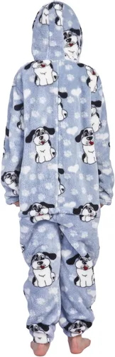 Vista 2 de Pijama suave con capucha, disfraz de Halloween, regalos para niñas