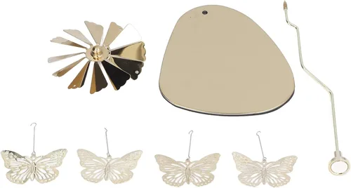 Vista 3 de Bandeja redonda triangular giratoria, vela perfumada, linterna giratoria romántica, soporte de vela giratorio para mesa creativa, portavelas