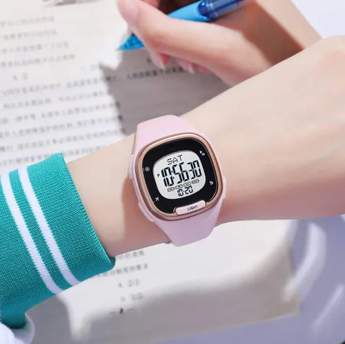 Vista 5 de XCZAP Relojes de pulsera de deporte al aire libre digitales multifunción de moda para mujeres relojes de alarma impermeables