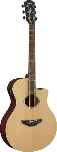 Vista 10 de [Usado] Yamaha APX600 BL - Guitarra acústica-eléctrica de cuerpo delgado, color negro