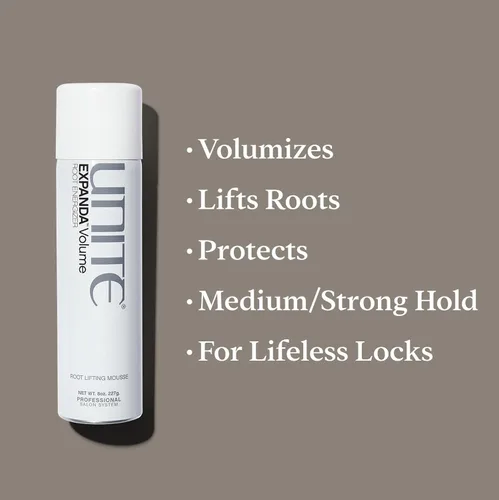 Vista 3 de UNITE Hair Volumen EXPANDA - Energizador de raíces, 8 onzas