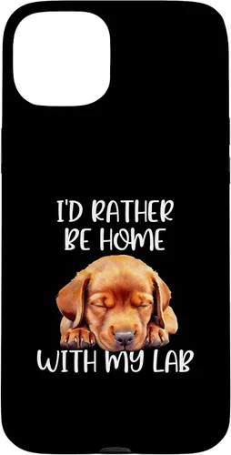 Vista 9 de Funda para iPhone 11 Pro Max Fox Red Lab Mom Dad I'd Rather Be Home Labrador Retriever