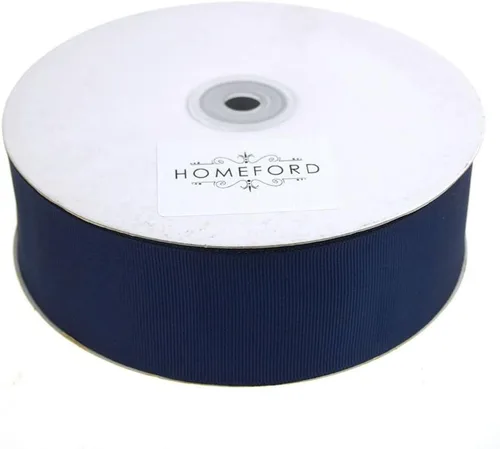 Vista 102 de Homeford Cinta de grogrén macizo, 50 yardas (1-1/2 pulgadas, oro antiguo)