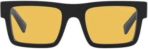 Vista 2 de Prada PRADA PR 19WS - Lentes de sol para hombre color negro mateamarillo 5221145 Mate negro