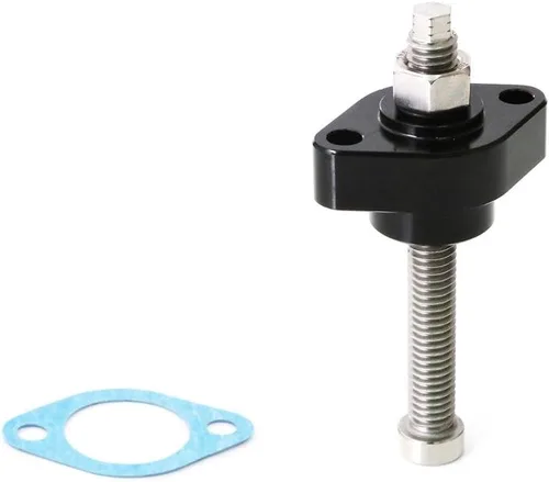 Vista 2 de MC MOTOPARTS Tensor de cadena manual CNC negro compatible con Ninja 250R 08-13 09 10 11 12