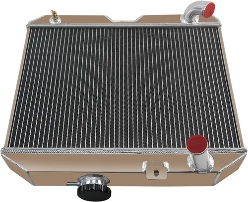 Vista 7 de Radiador de aluminio de 3 filas para Jeep Willys MB CJ-2A M38 / Ford GPW 1941-1952 1943