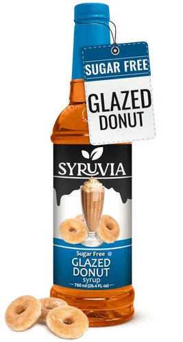 Vista 72 de Jarabe de café sin azúcar Syruvia, jarabe con sabor a caramelo para bebidas, lattes y postres – 25.4 fl oz