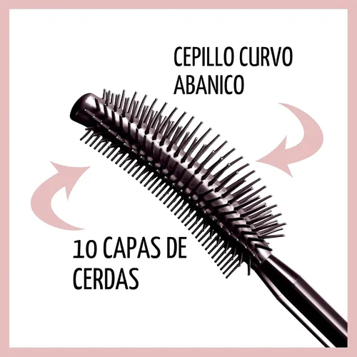 Vista 4 de Maybelline New York Lash Sensational - Máscara de pestañas lavable