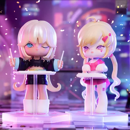 Vista 8 de MJ STUDIO MISYA Idol' Band Series - Caja ciega de 1 unidad, colección aleatoria, juguetes Kawai, adornos de escritorio, lindas figuras de caja ciega
