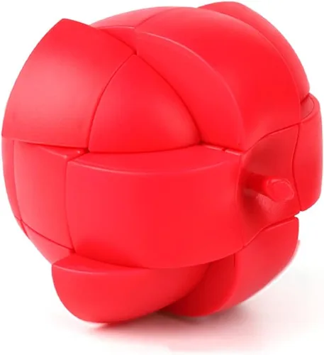 Vista 3 de Cubo de frutas 3D 3×3 Magic Speed Cube Juguetes educativos para niños Puzzle Cube Brain Teaser (manzana)