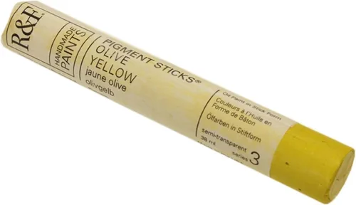 Vista 200 de R&F Handmade Paints - Pigmento profesional al óleo en barra, naranja lizarina, 6.4 fl oz