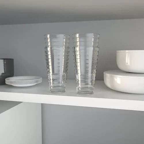 Vista 6 de ALIMOTA Vasos de plástico [acrílico irrompible] vasos de plástico para agua, juego de 4 vasos de 13 onzas, a prueba de roturas, aptos