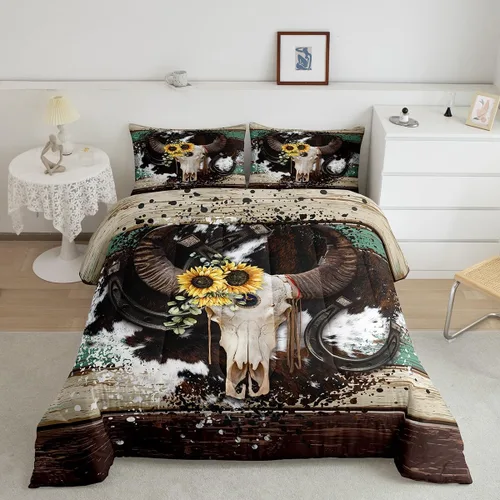 Vista 48 de Castle Fairy - Juego de funda de edredón con bandera estadounidense tamaño King, ropa de cama para niñas y adolescentes, funda de edredón con Multi