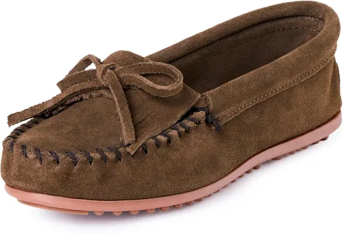 Vista 24 de Mocasín Minnetonka Kilty de gamuza para mujer Tela Arizona