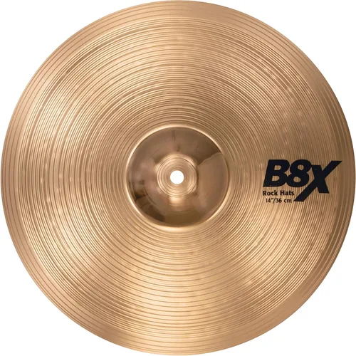 Vista 2 de SABIAN Platillos B8X Rock Hi-Hat de 14