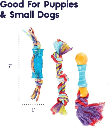 Vista 6 de Paquete de mini artículos dentales masticables de Petstages