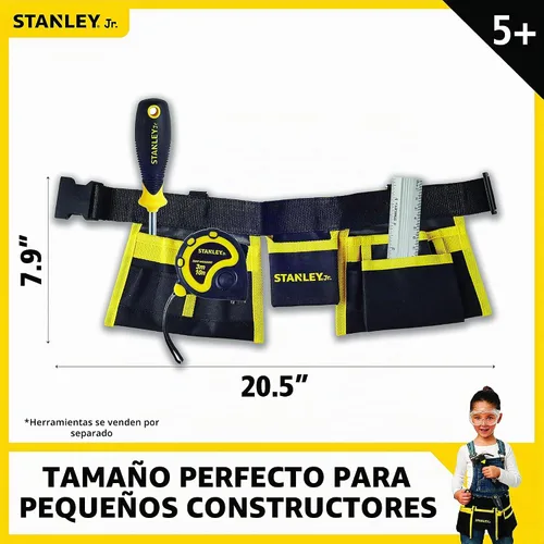 Vista 3 de STANLEY Jr. - Cinturón de herramientas, herramientas a partir de 5 años (T010M-Sy), mixto