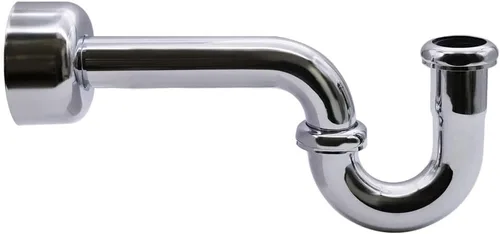 Vista 12 de Westbrass A400-1-62 1-1/2" OD 17 calibre P-Trap con brida de caja alta, negro mate